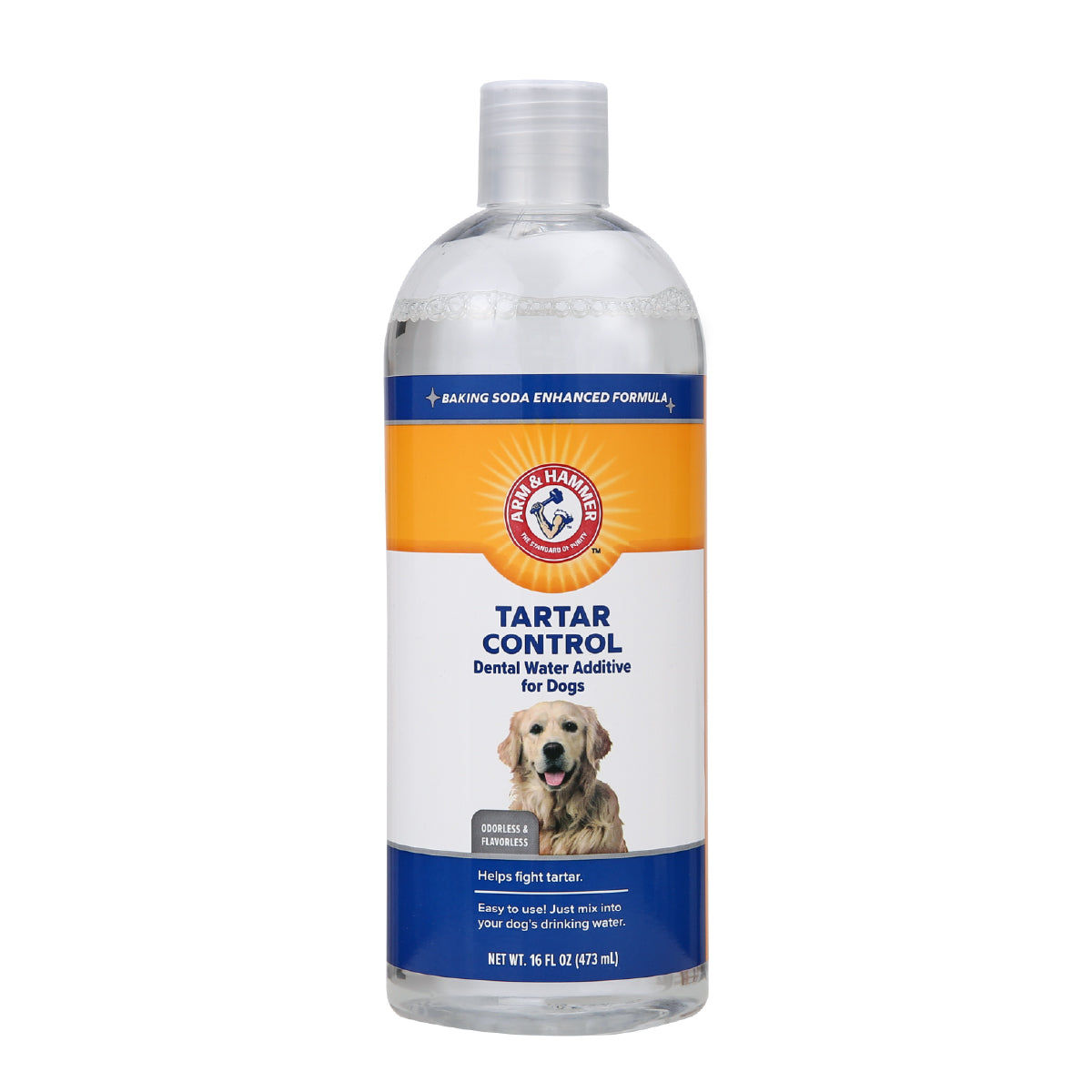 Enjuague Dental para Perro Arm & Hammer, Elimina Sarro y Mal Aliento, 473 ml. - tienddy.com