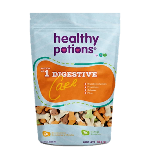 Premio para Perro Healthy Potions, 85 g. - Digestive Care - tienddy.com