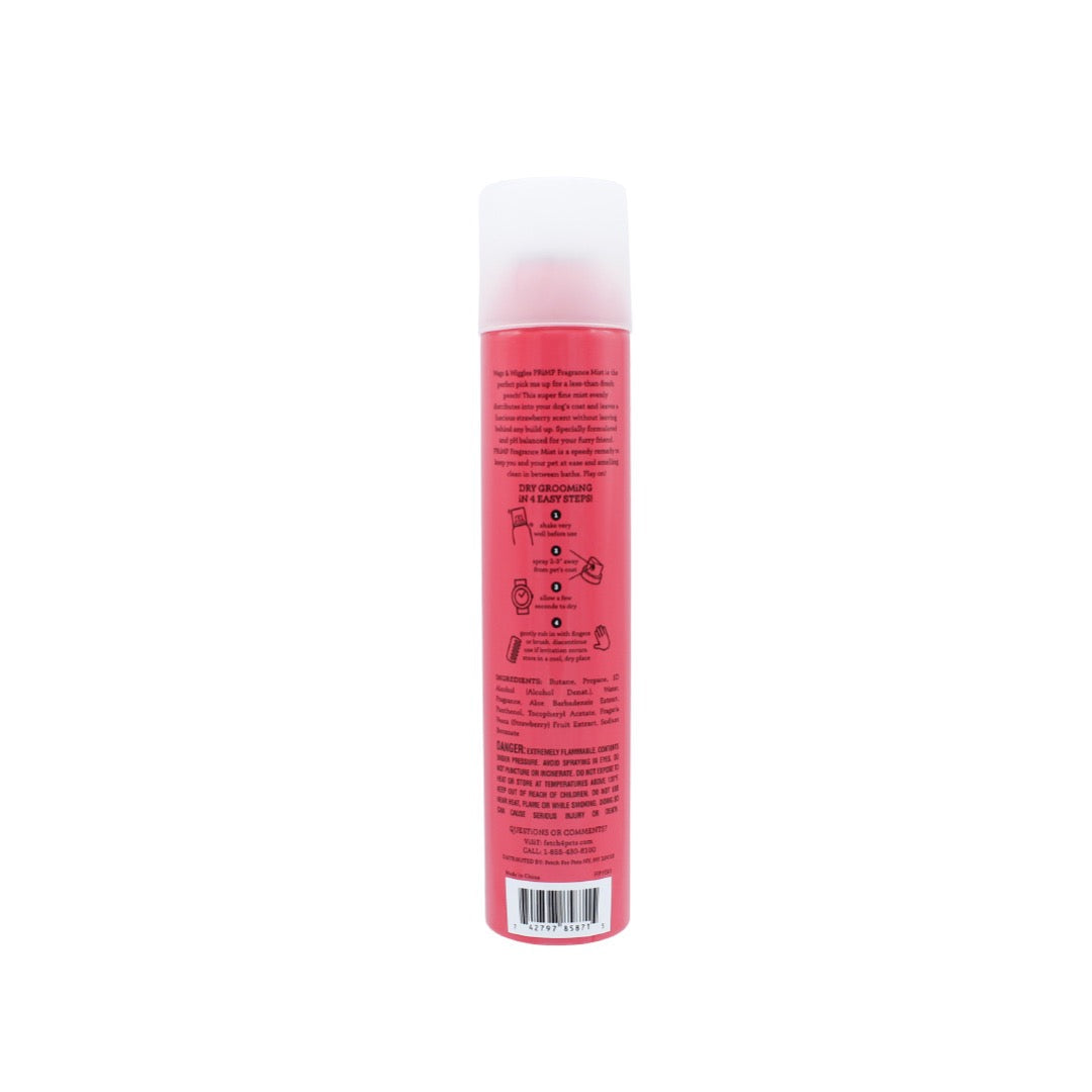 Spray de fragancia para perros Wags & Wiggles, elimina olores dejando un aroma a fresa. 198 g