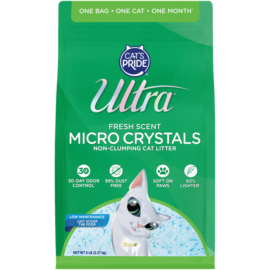 Arena de Cristales para Gatos Cat's Pride Ultra Fresh Micro Crystals 2