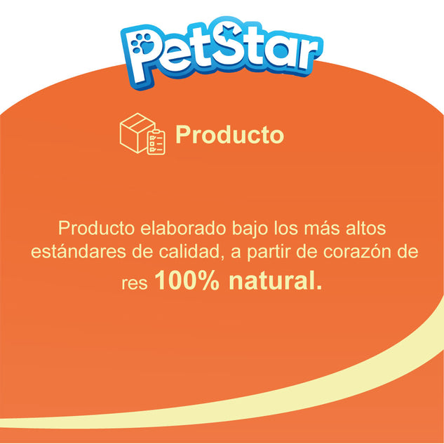 Premios para perro Beefy Heart Bars True Bites