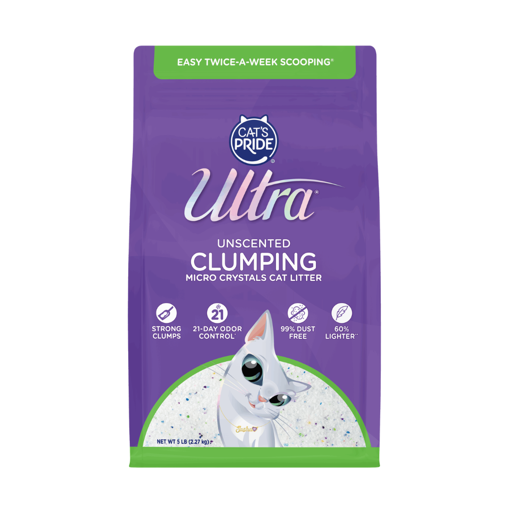 Arena de Cristales para Gatos Cat's Pride Ultra Clumping Crystals 2