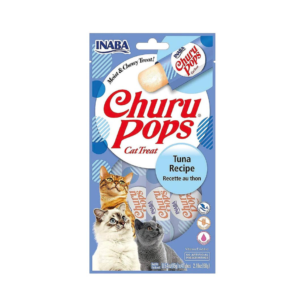 Snack Cremoso para Gatos Inaba Churu Pops Atún 2