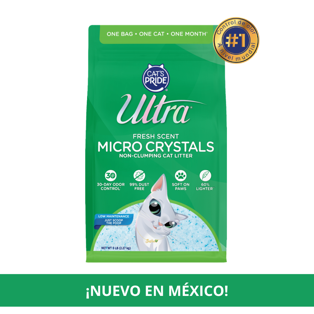 Arena de Cristales para Gatos Cat's Pride Ultra Fresh Micro Crystals