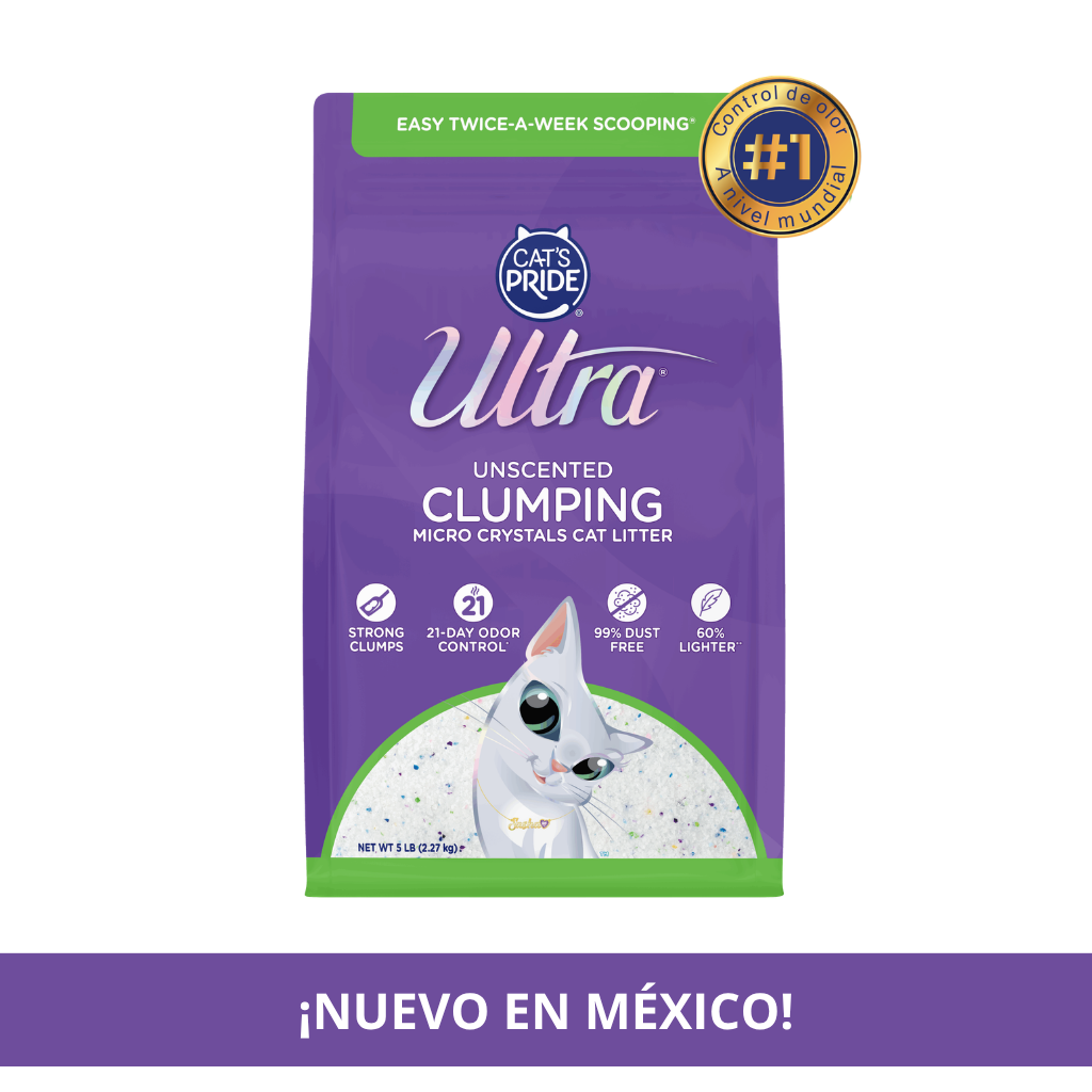 Arena de Cristales para Gatos Cat's Pride Ultra Clumping Crystals