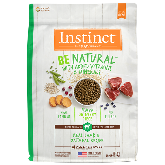 Instinct Be Natural Cordero Para Perros - 10.8 Kg.