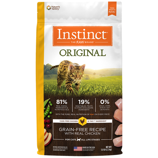Instinct Pollo Para Gatos - 2.2 Kg.