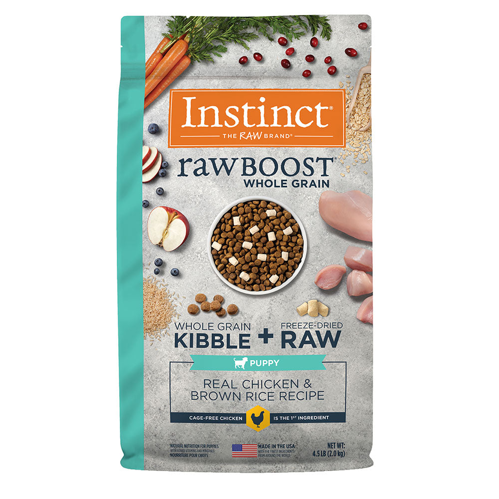 Instinct Raw Boost Para Perros Cachorros de Pollo con Granos y Arroz Integral -  2 Kg.