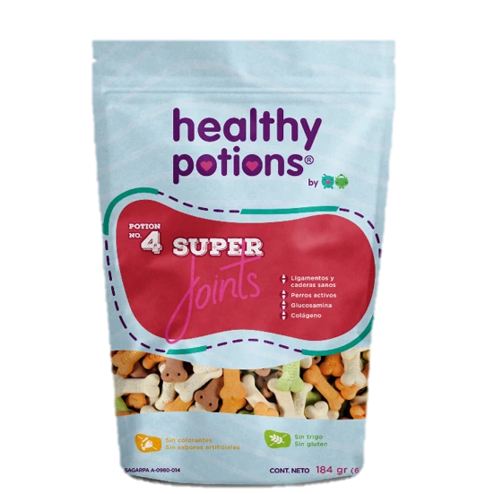 Healthy Potions Super Joints Premio Para Perro, 85 g.