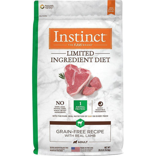 Instinct LID Cordero Para Perros - 9 Kg.