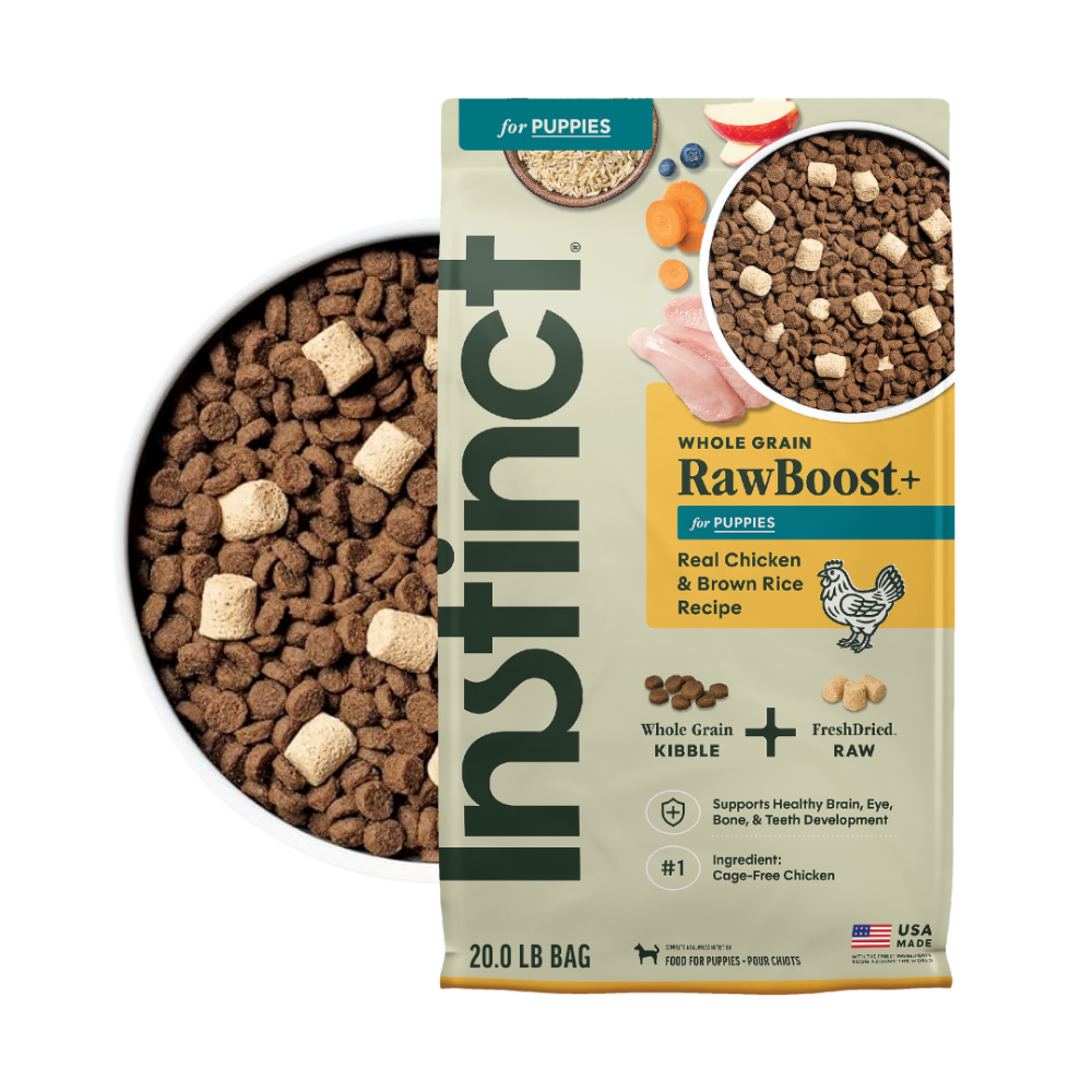 Instinct Raw Boost Pollo con Granos Enteros para Cachorros 3