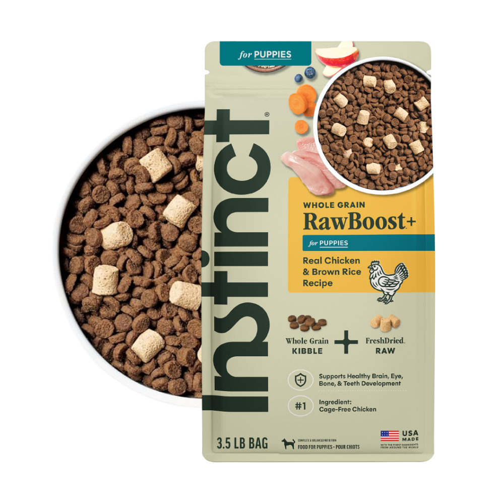 Instinct Raw Boost Pollo con Granos Enteros para Cachorros 3