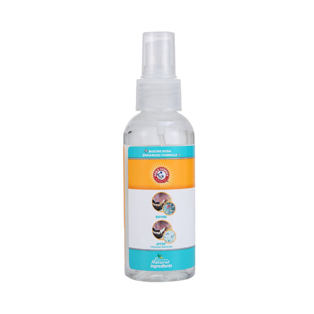 Arm & Hammer Spray Dental para Perro, Elimina el Sarro y Mal Aliento, Aliento Fresco Sabor Menta 1pz