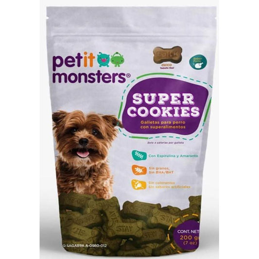 Super Cookies Small Breed Premios para Perros, 200 g.