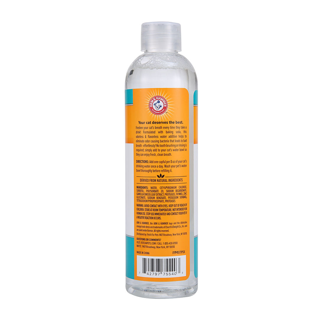 Enjuague Dental para Gato Arm & Hammer, Elimina Sarro y Mal Aliento, 237 ml. - tienddy.com