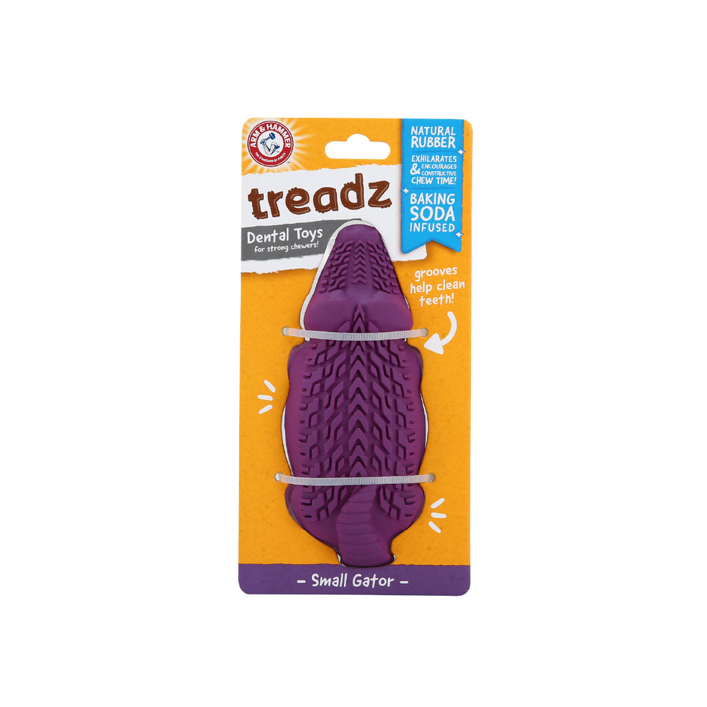 Juguete para Perro Arm & Hammer, Limpia Dientes y Reduce Sarro, Ultra resistente - Mini Cocodrilo - tienddy.com