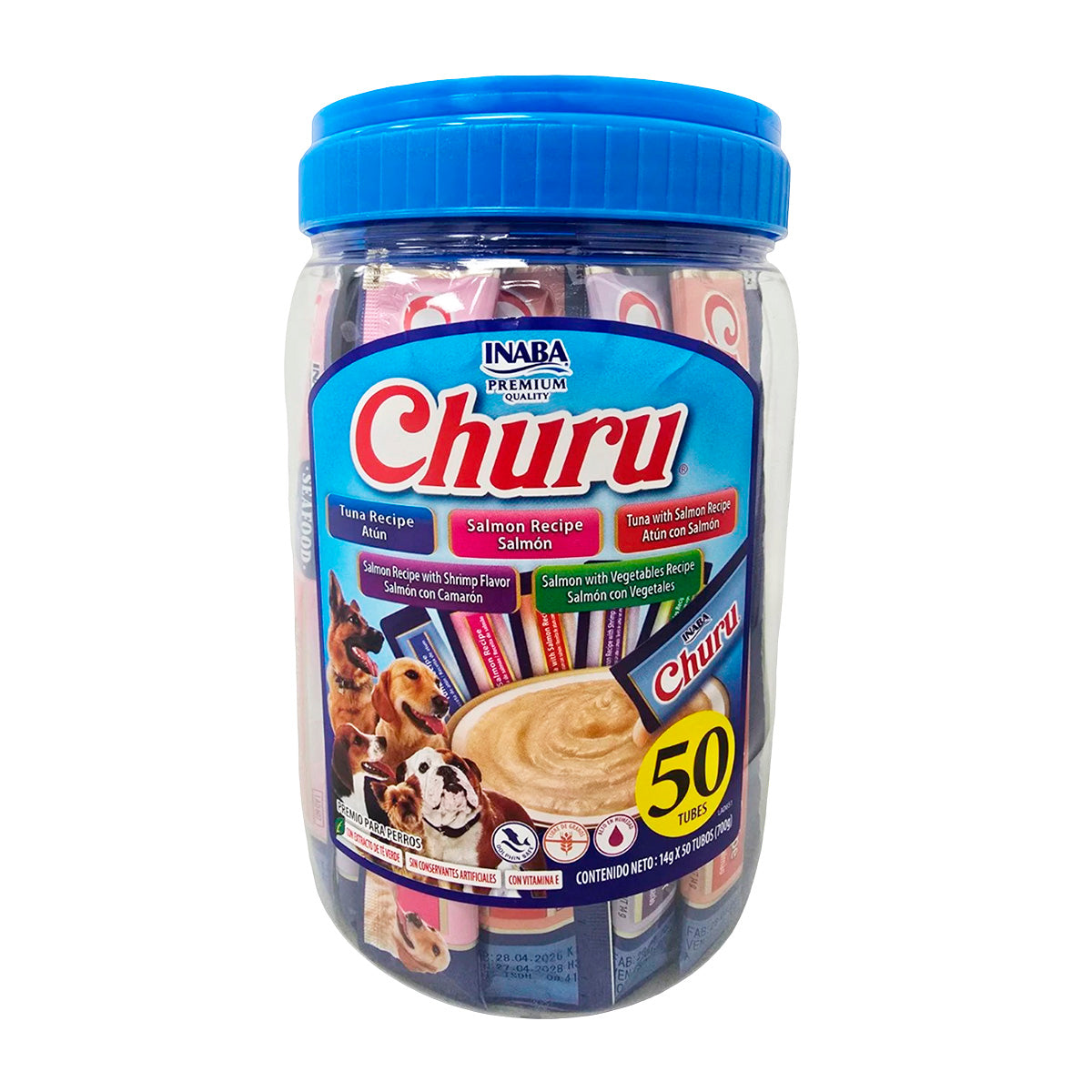 Snack Cremoso para Perros Inaba Churu Mix de Sabores
