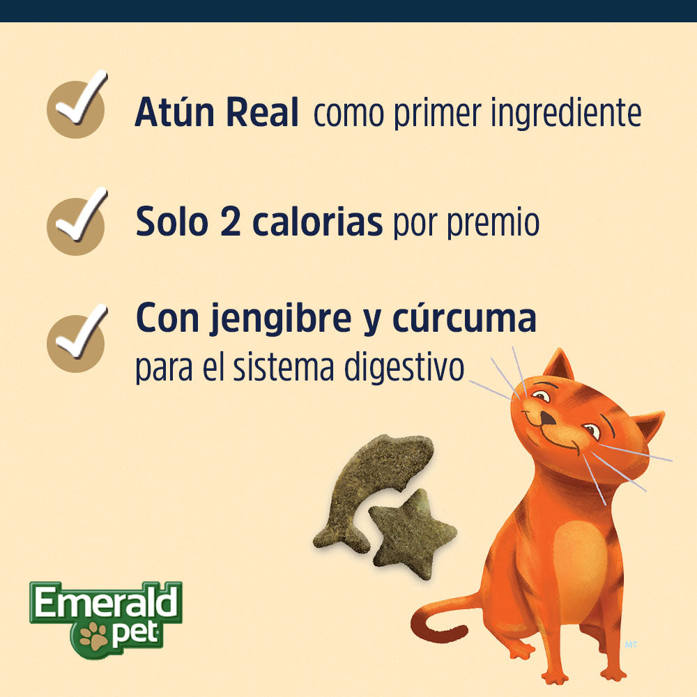 Premios Digestivos para Gatos Wholly Fish, Digestive Health, 85 g. - Atún - tienddy.com