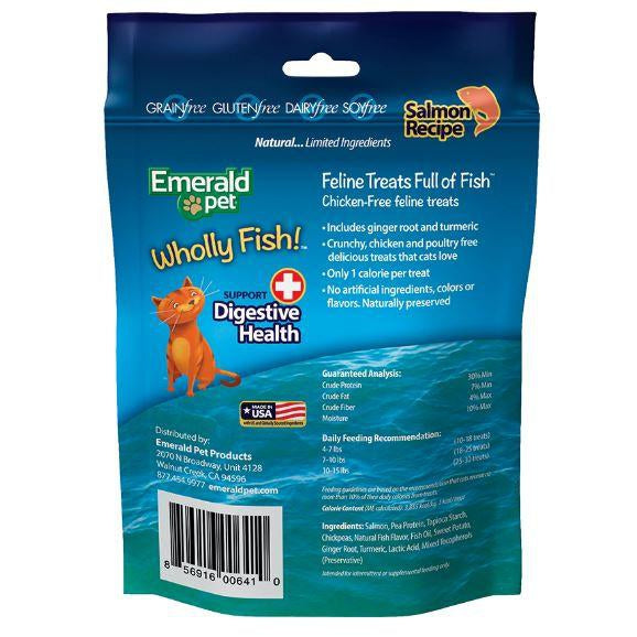 Premios Digestivos para Gatos Wholly Fish, Digestive Health, 85 g. - Salmón - tienddy.com