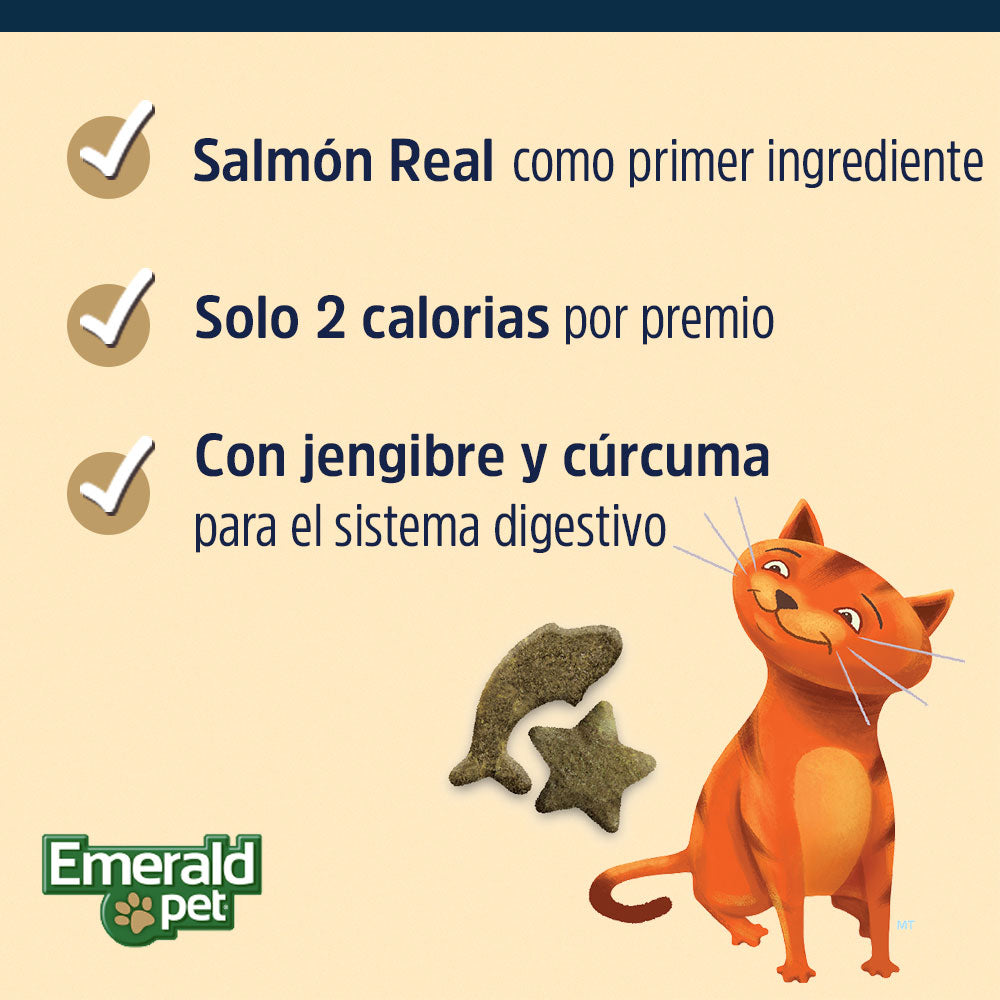 Premios Digestivos para Gatos Wholly Fish, Digestive Health, 85 g. - Salmón - tienddy.com