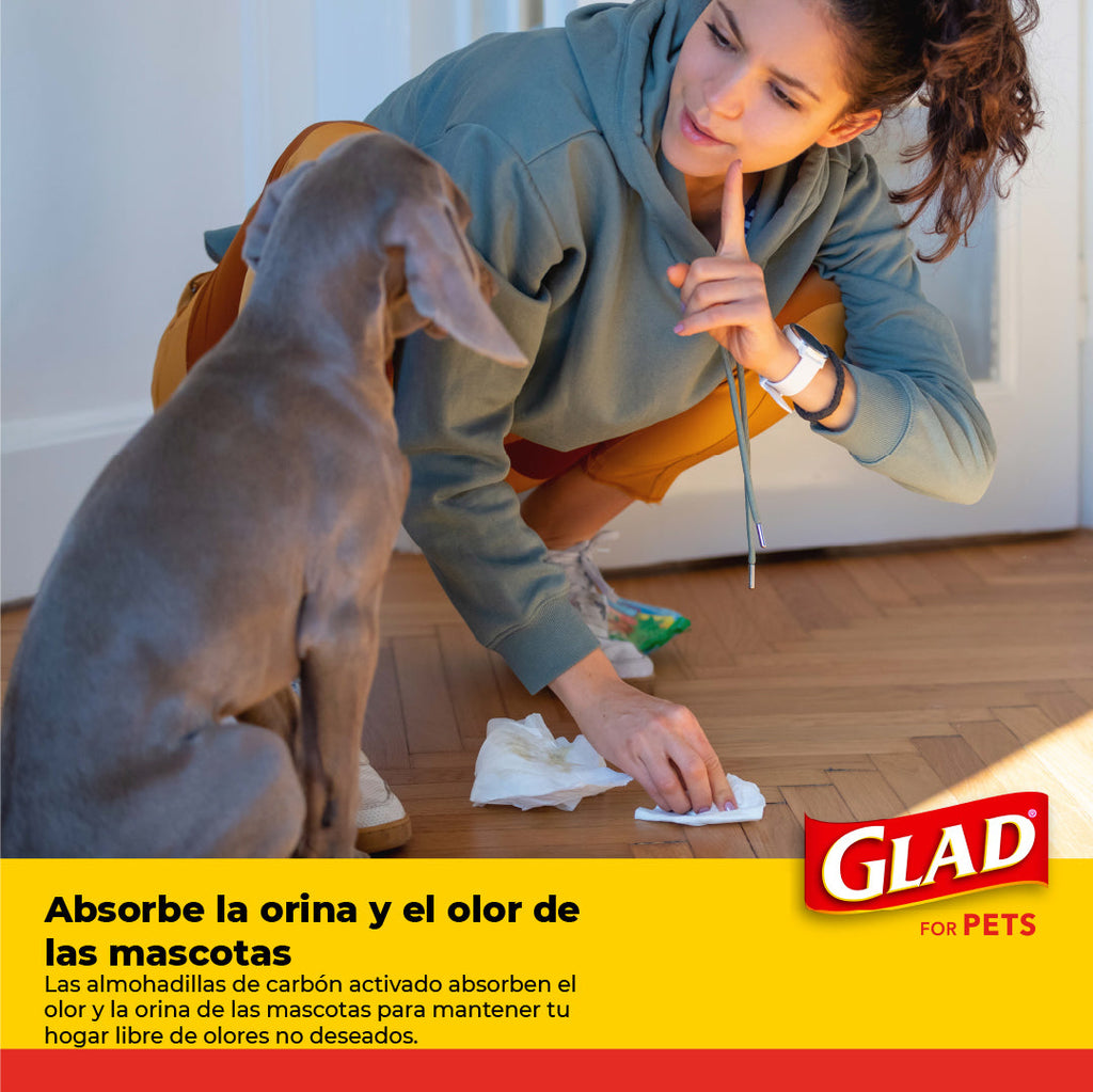 Tapete Entrenador para Perro Glad 5 Capas a Prueba de Fuga - 14 pzs - tienddy.com