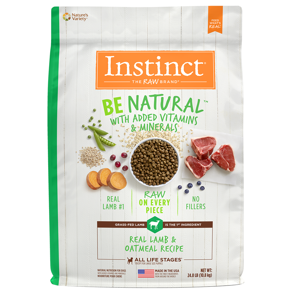 Instinct Be Natural Cordero Para Perros - 10.8 Kg. - tienddy.com