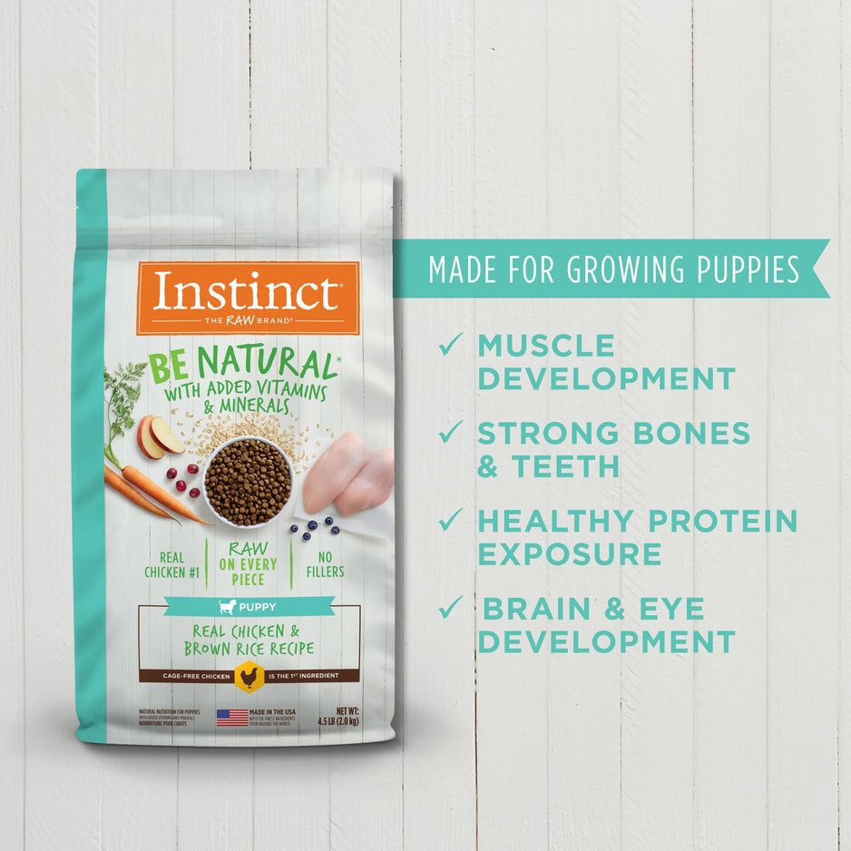 Instinct Be Natural Pollo Para Cachorros - 2 kg - tienddy.com