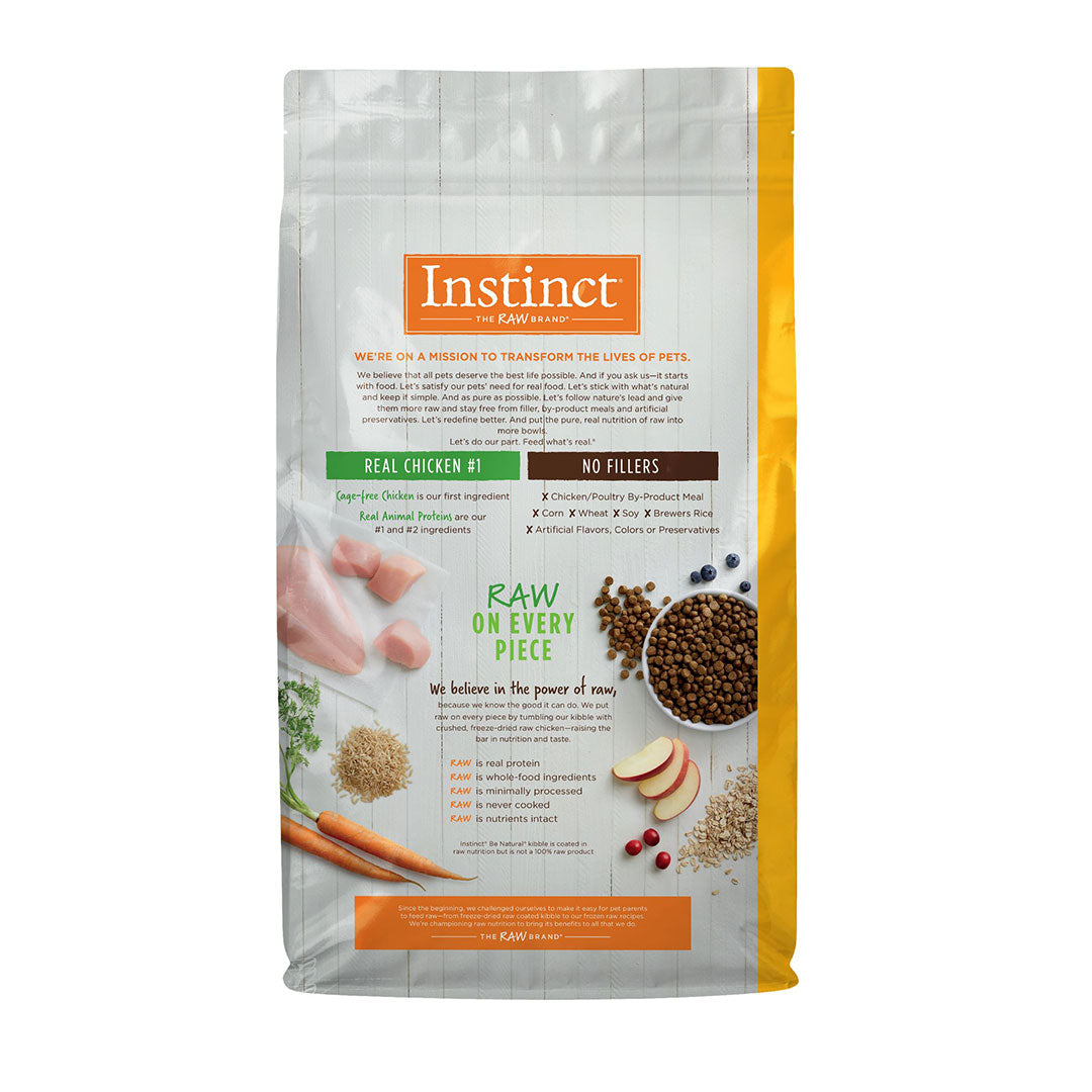 Instinct Be Natural Pollo Para Perros - 11.3 Kg. - tienddy.com