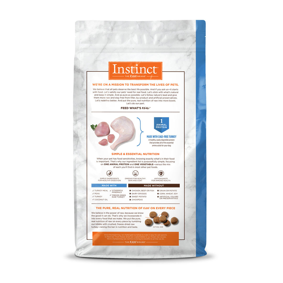 Instinct LID Pavo Para Perros - 10 Kg. - tienddy.com