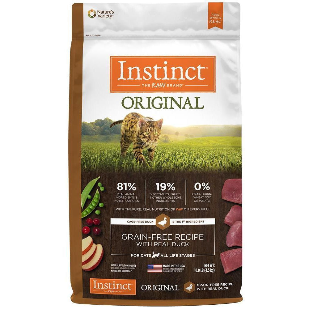 Instinct Pato Para Gatos - 4.5 Kg. - tienddy.com