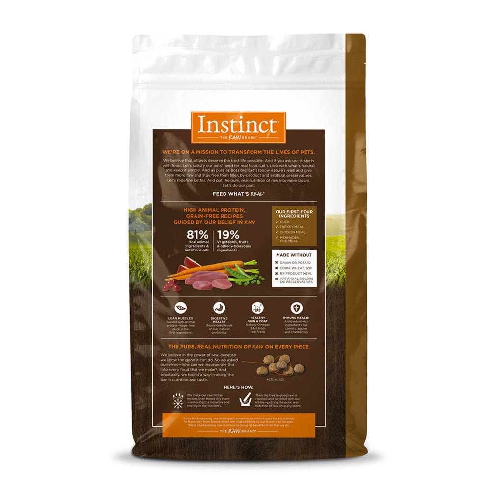 Instinct Pato Para Gatos - 4.5 Kg. - tienddy.com