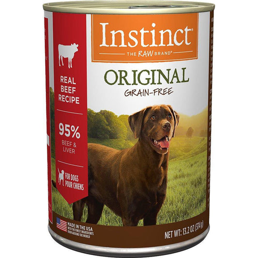 Lata Instinct Res Para Perros - 374 Gramos