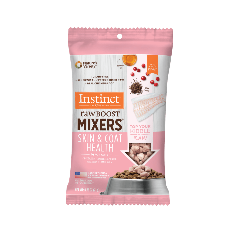 Topper Instinct Raw Boost Mixers Piel y Pelaje para Gato 21 g