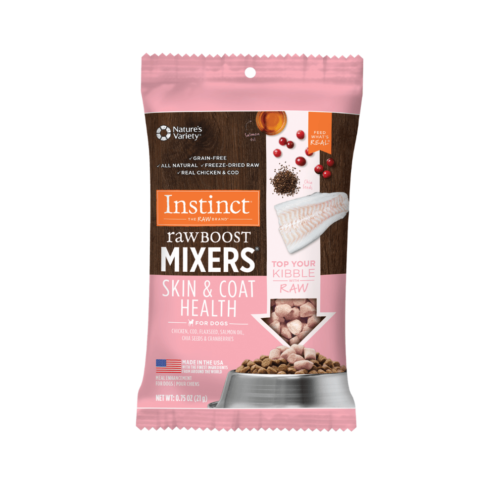 Topper Instinct Raw Boost Mixers Piel y Pelaje para Perro 21 g