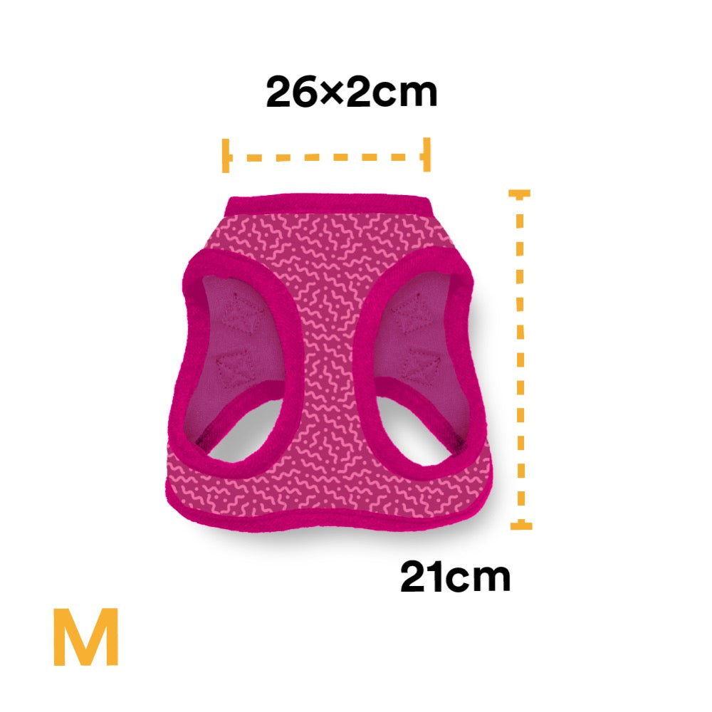 Pechera para Perro con Diseños Divertidos Full Print, color Fucsia - Mediana - tienddy.com