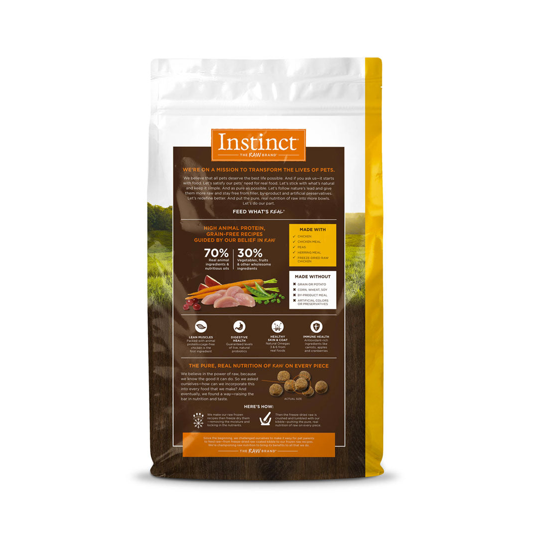 Instinct Pollo Para Perros - 1.8 Kg.