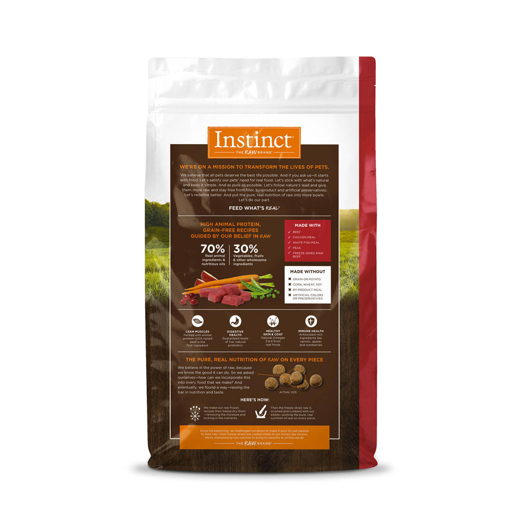 Instinct Res Para Perros - 9 Kg.