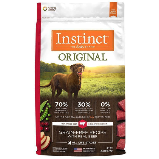 Instinct Res Para Perros - 9 Kg.