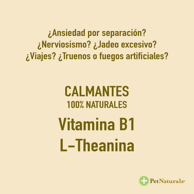 Calmantes para Perros, Pet Naturals, 21 pastillas - Razas Medianas y Grandes - tienddy.com