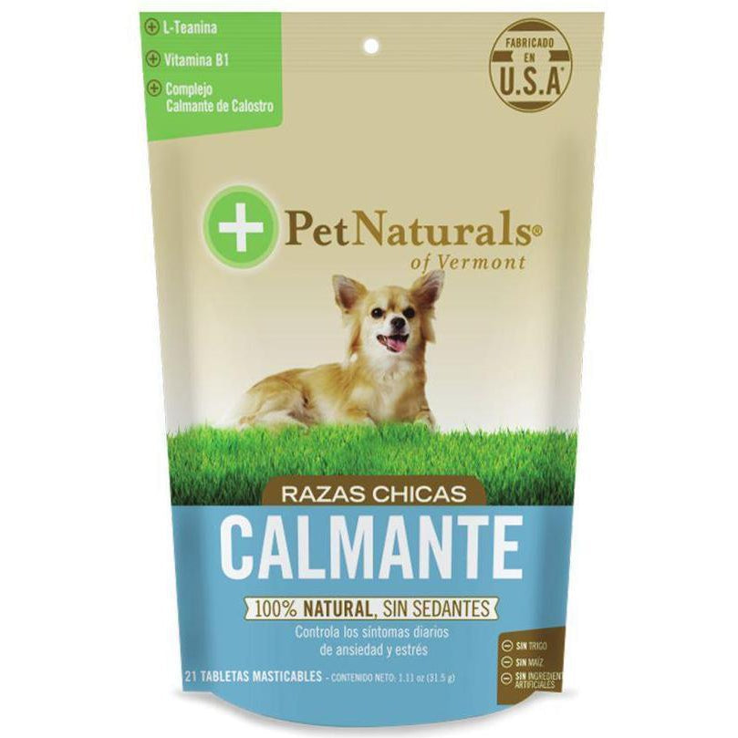 Calmantes para Perros, Pet Naturals, 21 pastillas - Razas Chicas - tienddy.com