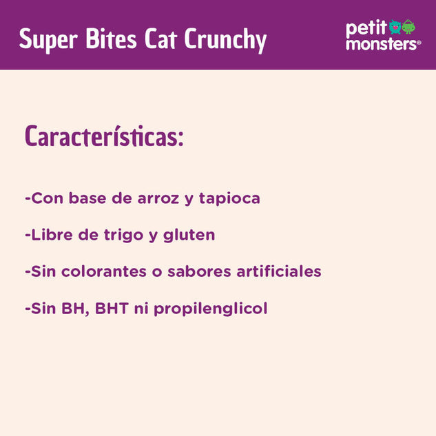 Super Bites Premios para Gatos, 85 g. - Crunchy - tienddy.com