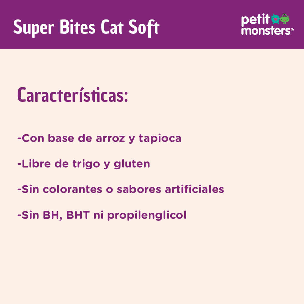 Super Bites Premios para Gatos, 85 g. - Soft - tienddy.com