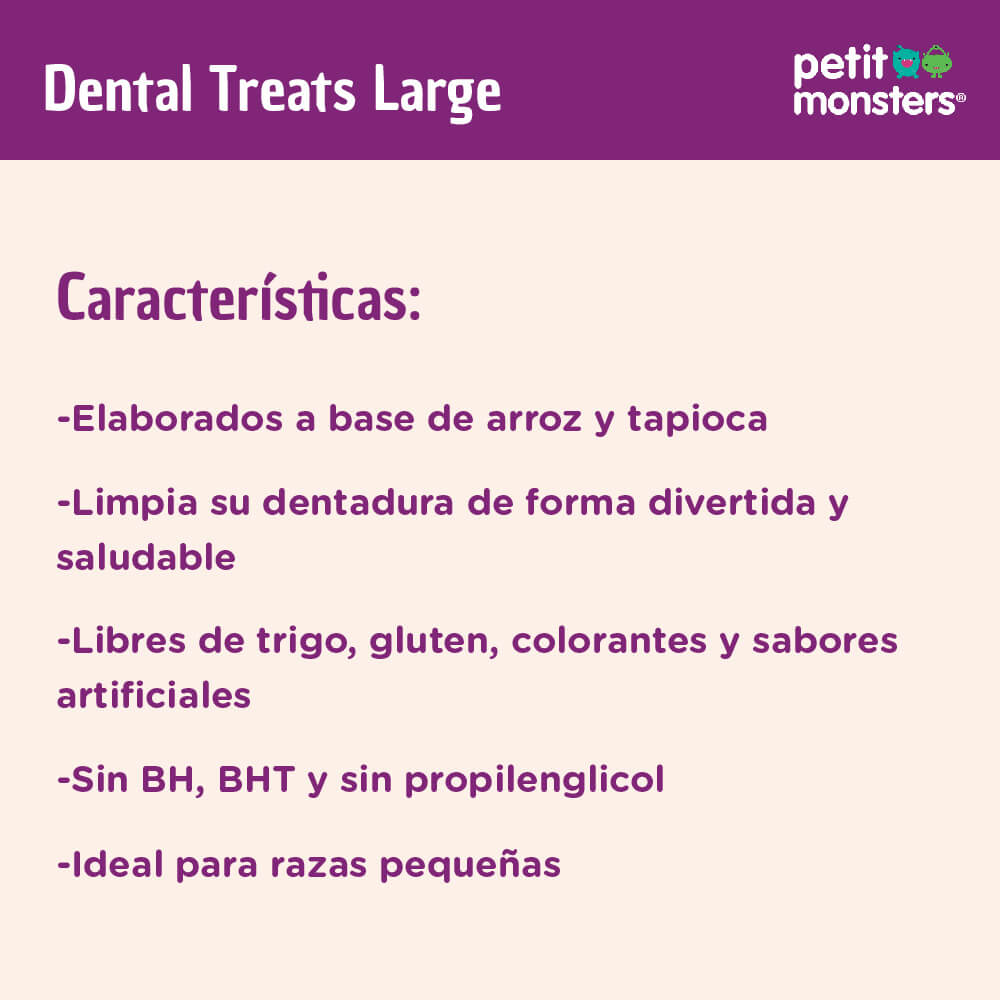 Super Dental Treats, 170 g. - Razas Grandes - tienddy.com