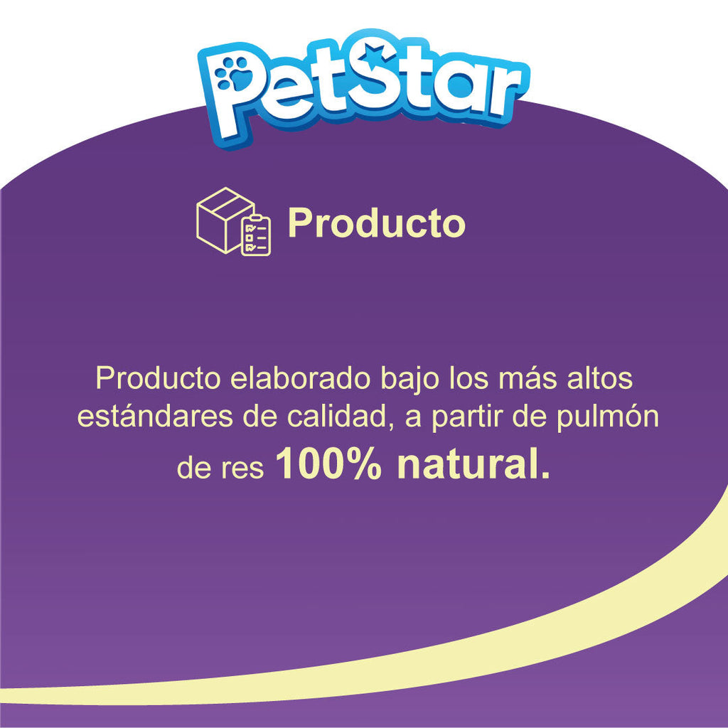Premios para Perro True Bites, 80 g. - Beefy Lung Chips - tienddy.com
