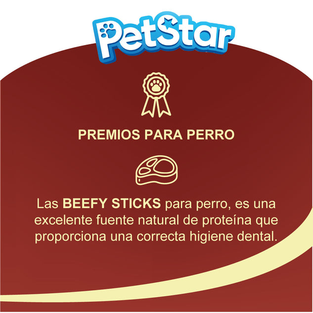 Premios para Perro True Bites, 80 g. - Beefy Sticks - tienddy.com