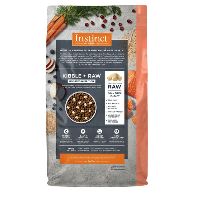 Instinct Raw Boost Para Perros de Salmón con Granos y Arroz Integral - 2 Kg.