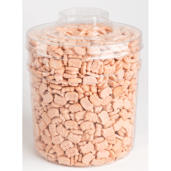 Bote para Galletas Trick & Treats, (No incluye galletas) - Cerdito Agridulce - tienddy.com