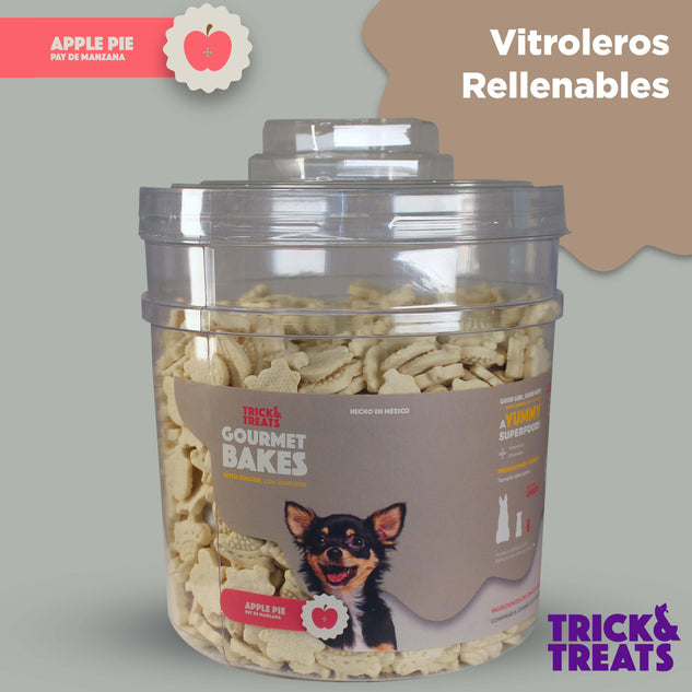 Bote para Galletas Trick & Treats, (No incluye galletas) - Pay de Manzana - tienddy.com