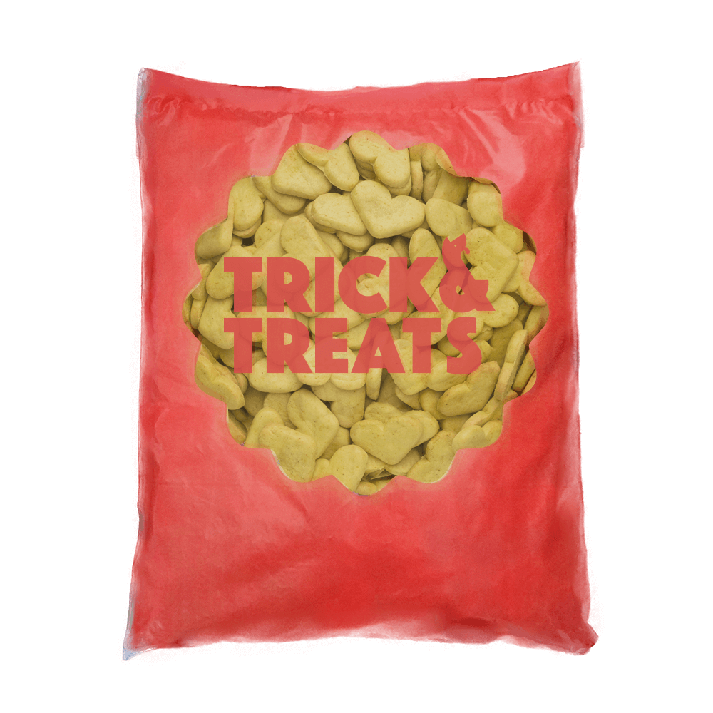 Galleta Gourmet Para Perros Trick & Treats, 1 Kg. - Banana Cream - tienddy.com