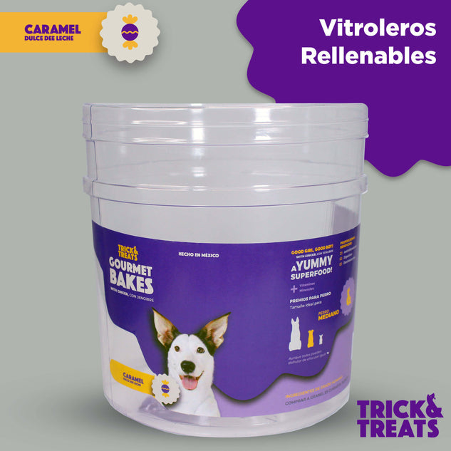 Galleta Gourmet para Perros Trick & Treats, 1 Kg. - Dulce de Leche - tienddy.com